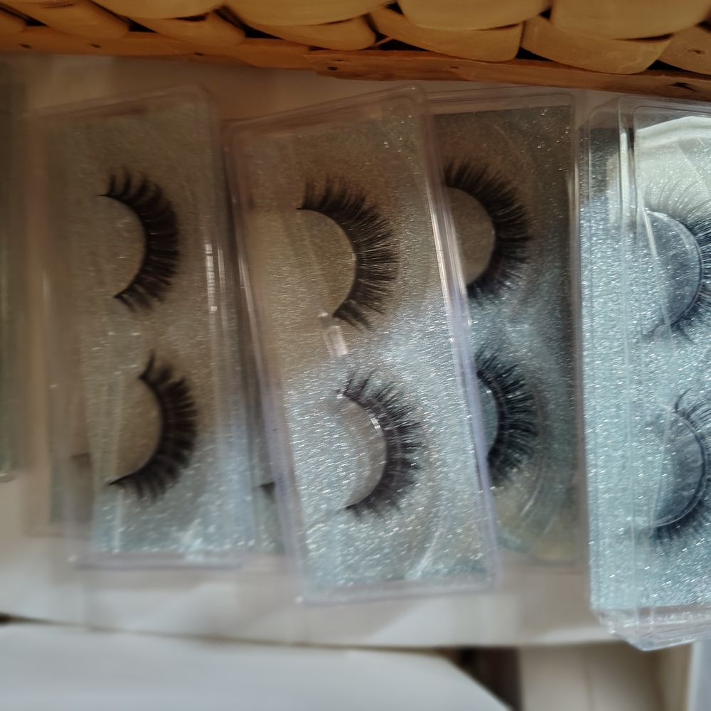 8 Sets of Dramatic Black False Eyelashes New